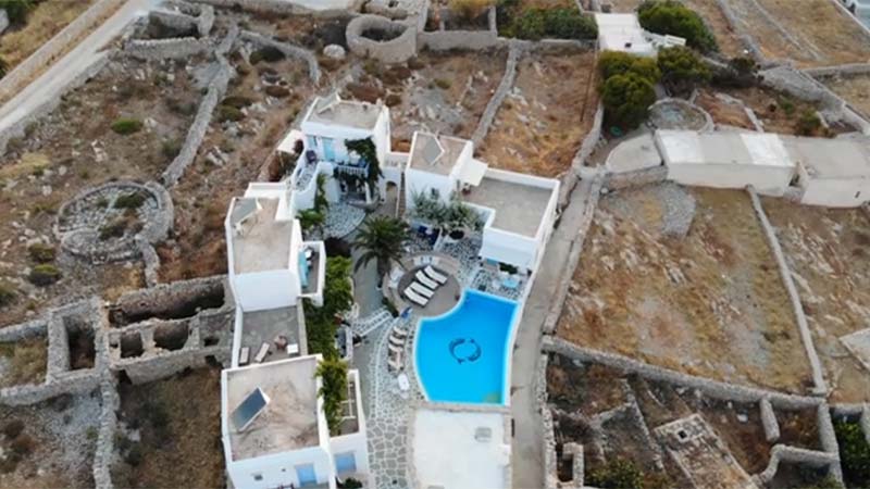Video of hotel Abelos at Folegandros